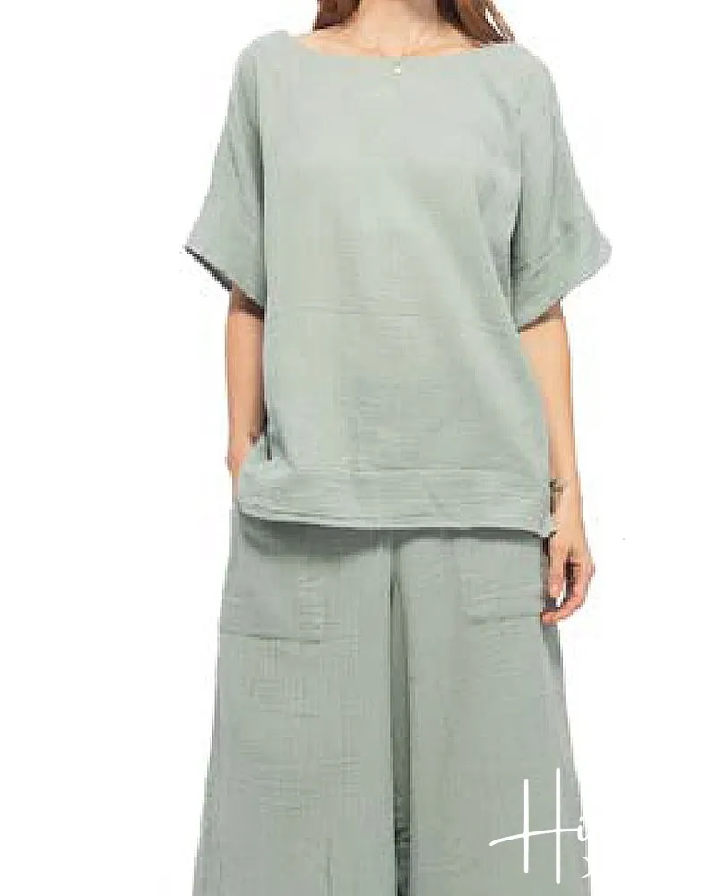 Agave Gauze Free Spirit Top