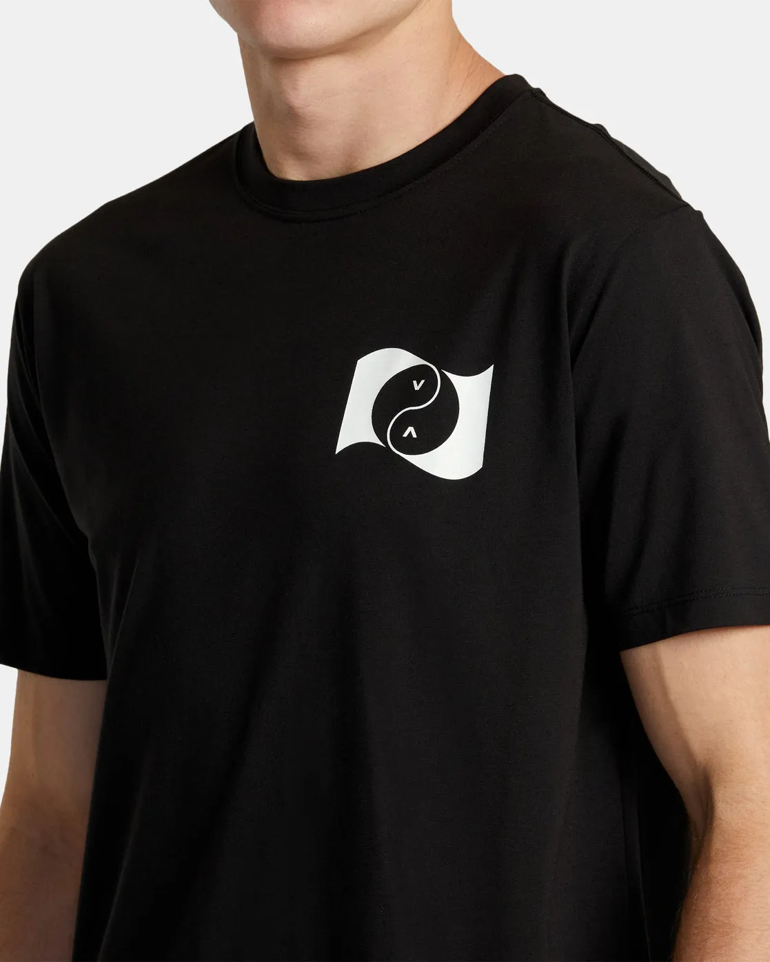 Balance Banner Short Sleeve T-Shirt - Black