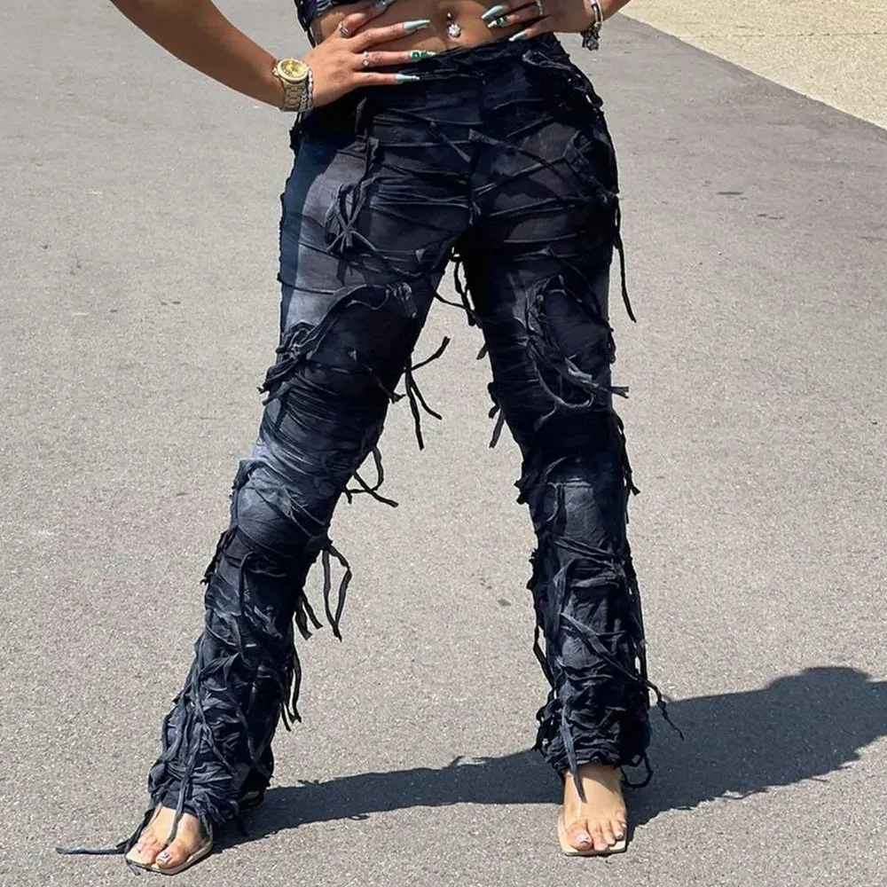 Bomblook ASPT06 Street Wear Fashionable Casual Pants Cargo Pants Pants For Women