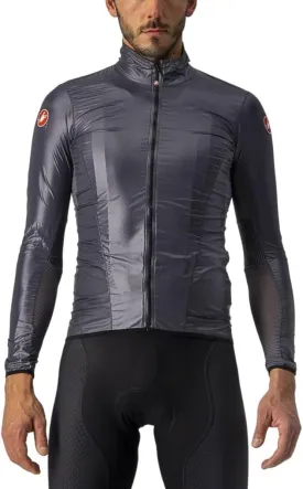CASTELLI Mens Aria Shell Jacket, Highly Packable Ultra-Light Wind Protective Cycling Apparel for Road Cycling & Bike Rides