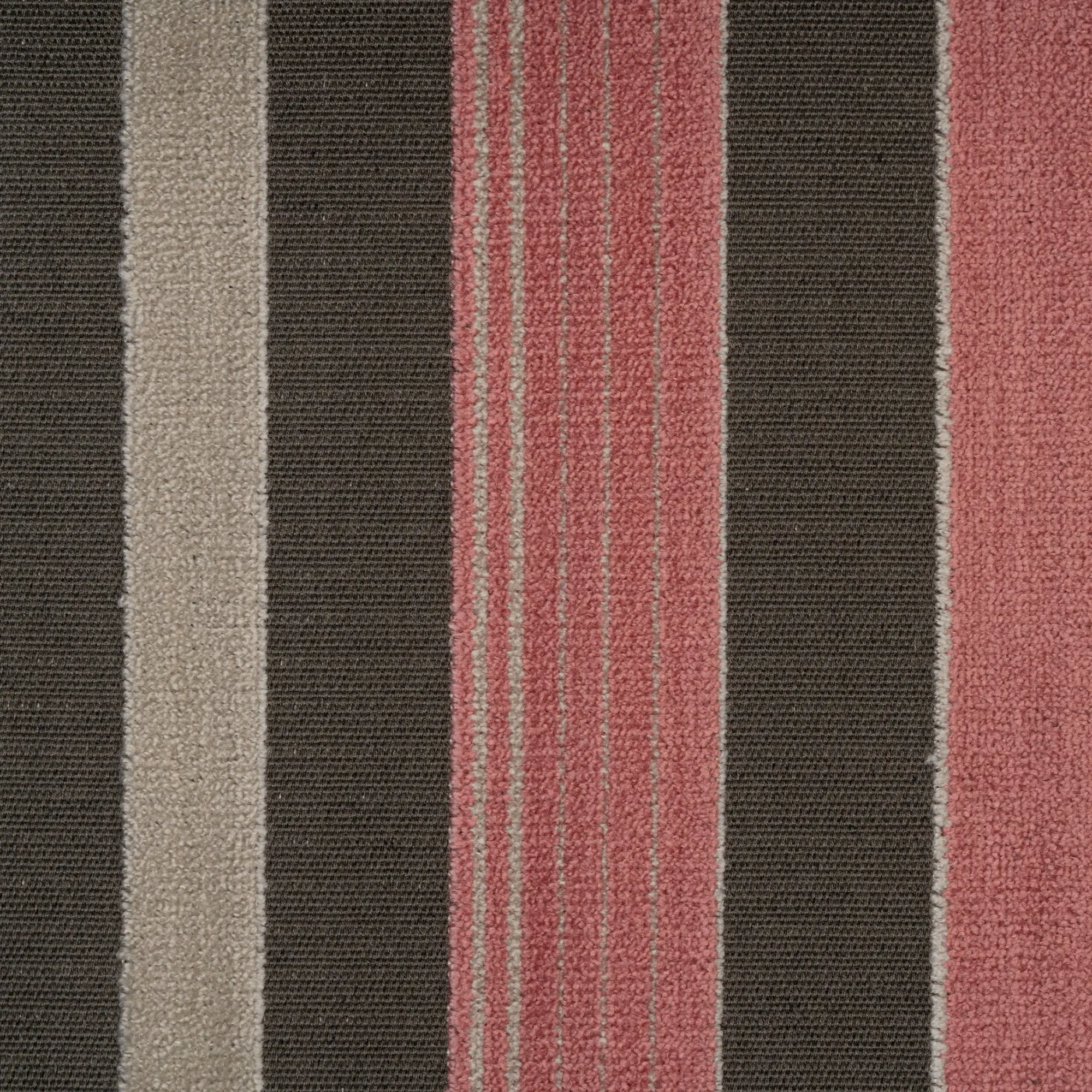 CAYMAN - BOLD VERTICAL STRIPES CUT VELVET UPHOLSTERY FABRIC BY THE YARD