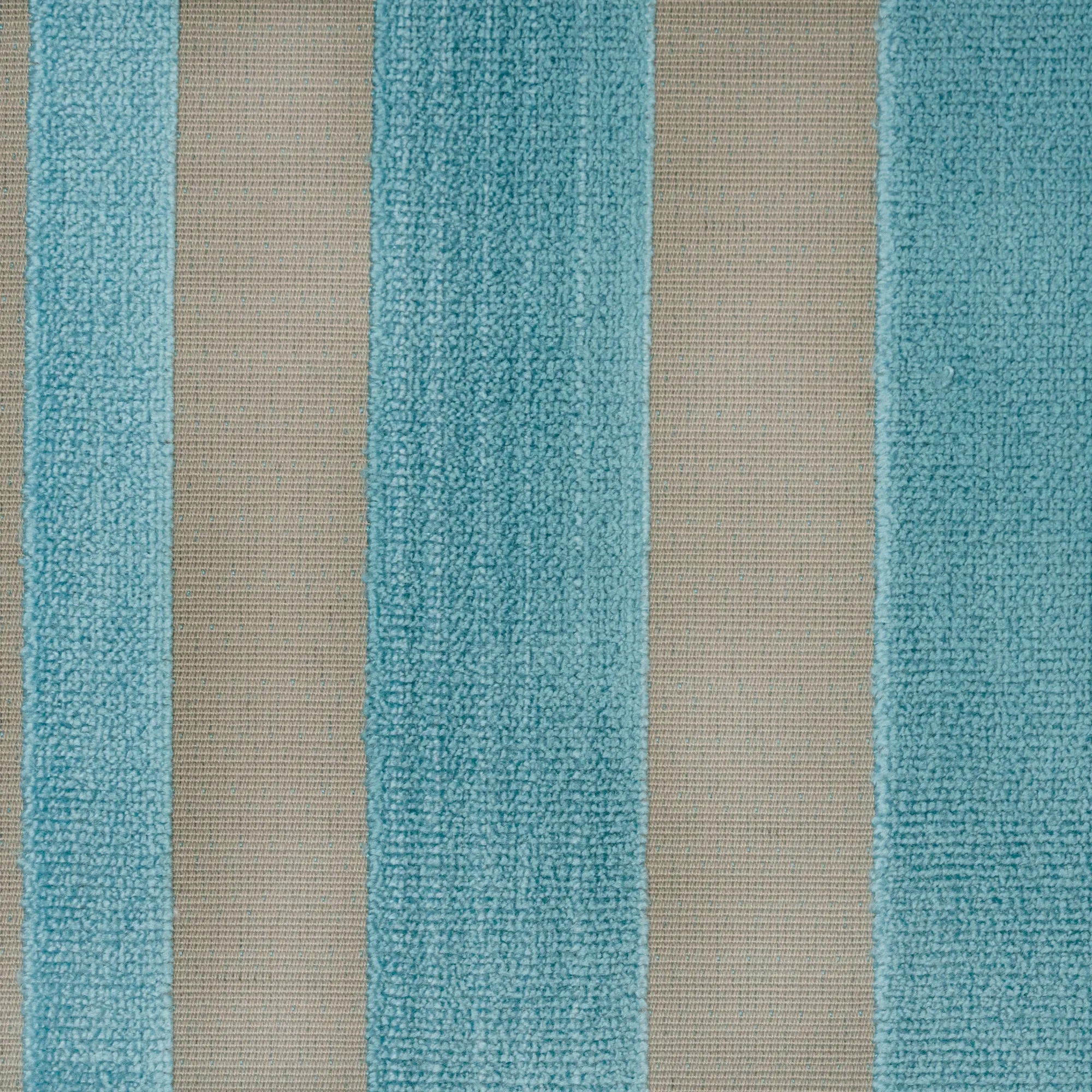 CAYMAN - BOLD VERTICAL STRIPES CUT VELVET UPHOLSTERY FABRIC BY THE YARD