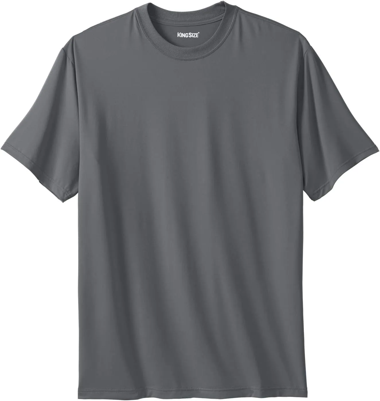 KingSize Men's Big & Tall Performance Flex Crewneck Tee