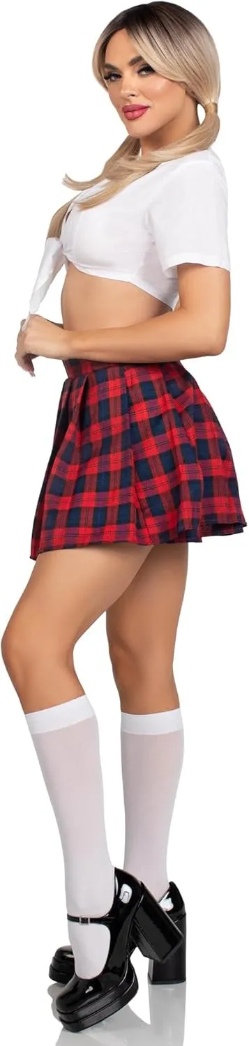 Leg Avenue Women's Sexy Classic School Girl Costume