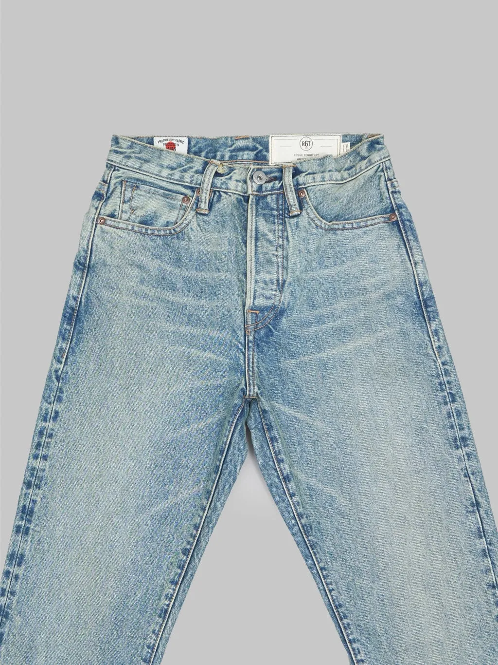 Rogue Territory 15.25oz Strider Light Indigo Wash Jeans