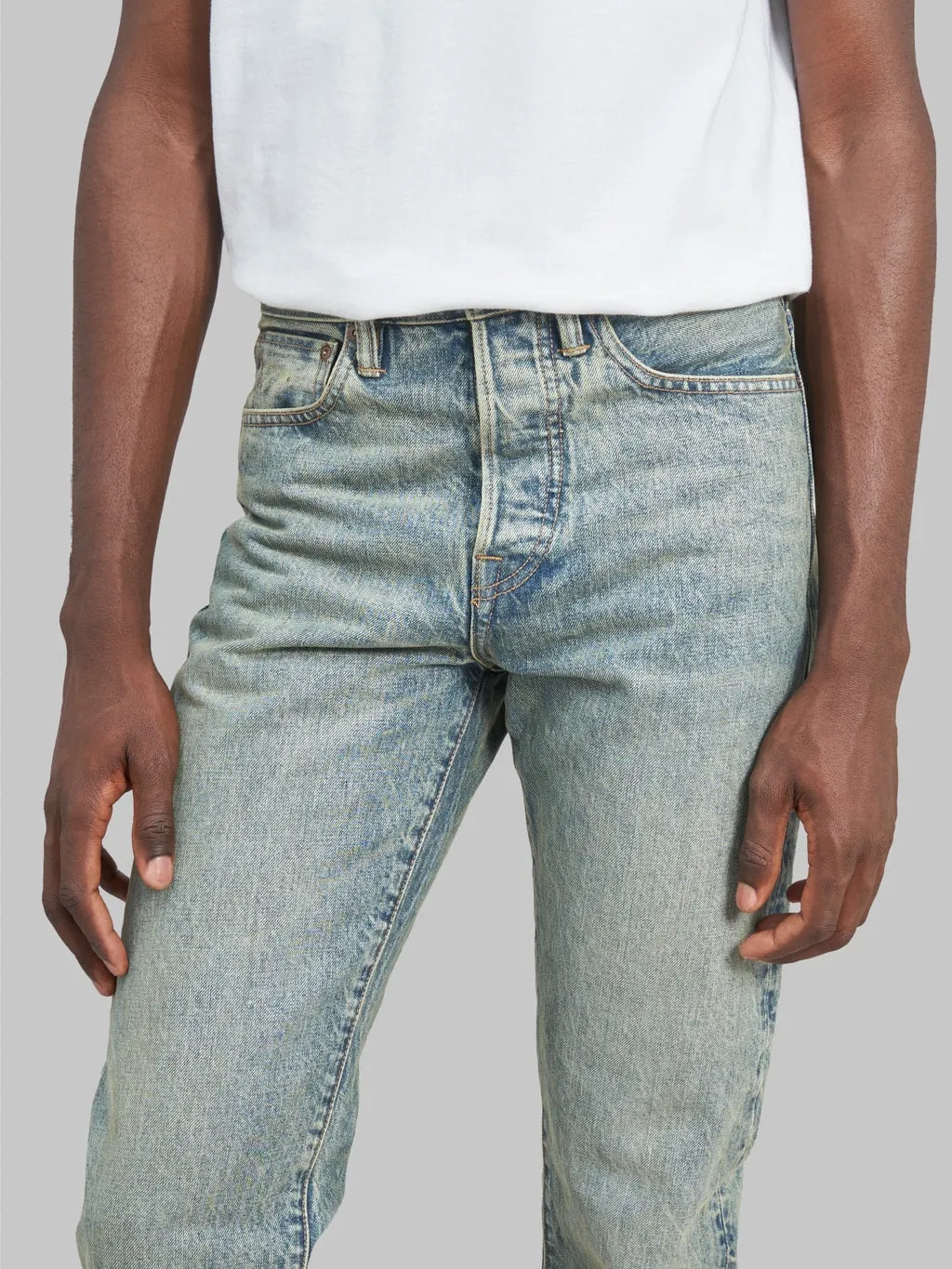 Rogue Territory 15.25oz Strider Light Indigo Wash Jeans