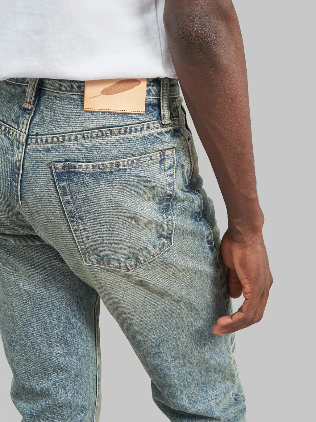 Rogue Territory 15.25oz Strider Light Indigo Wash Jeans