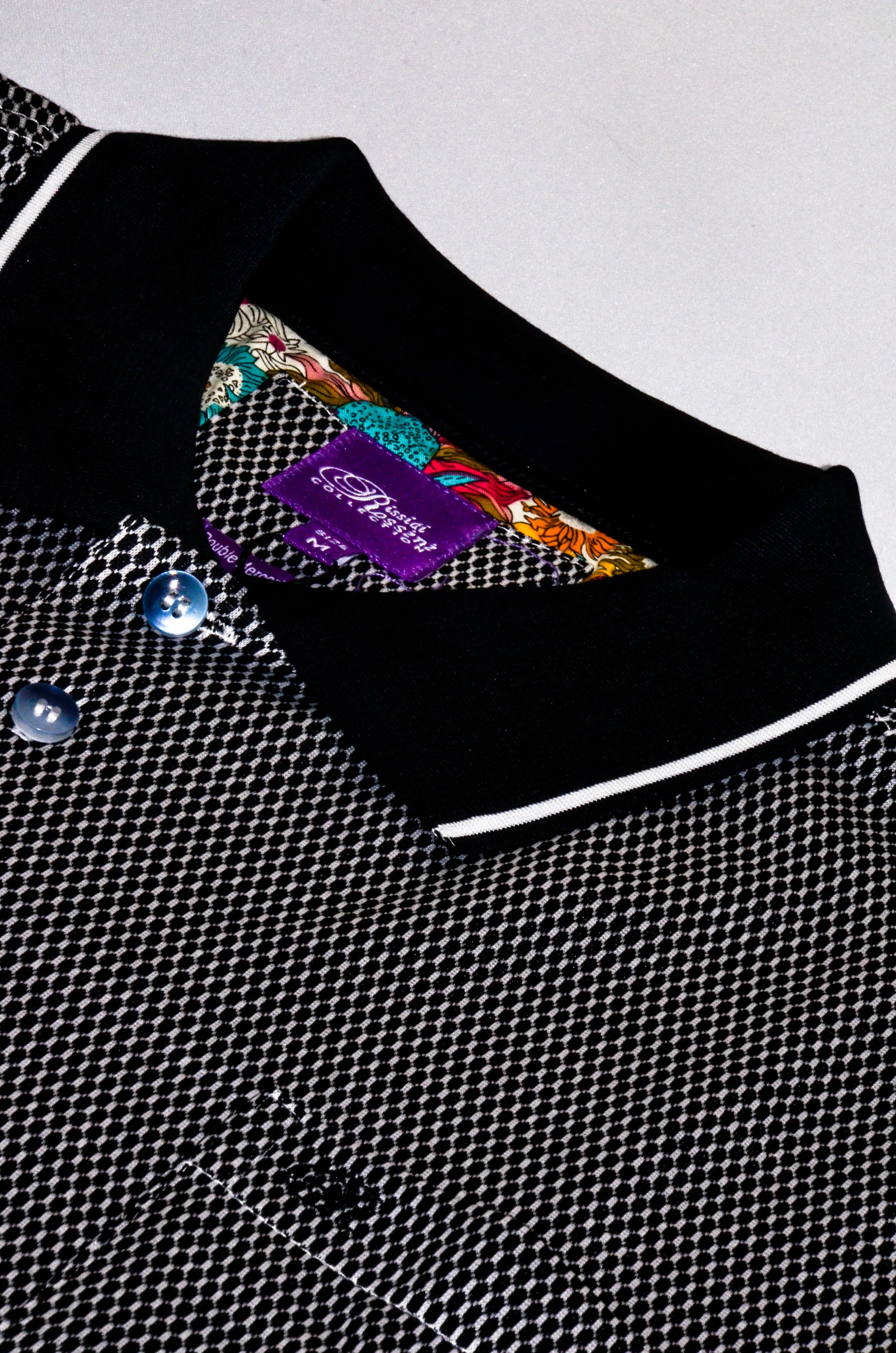 Rossini Black Golfer Double  Mercerized