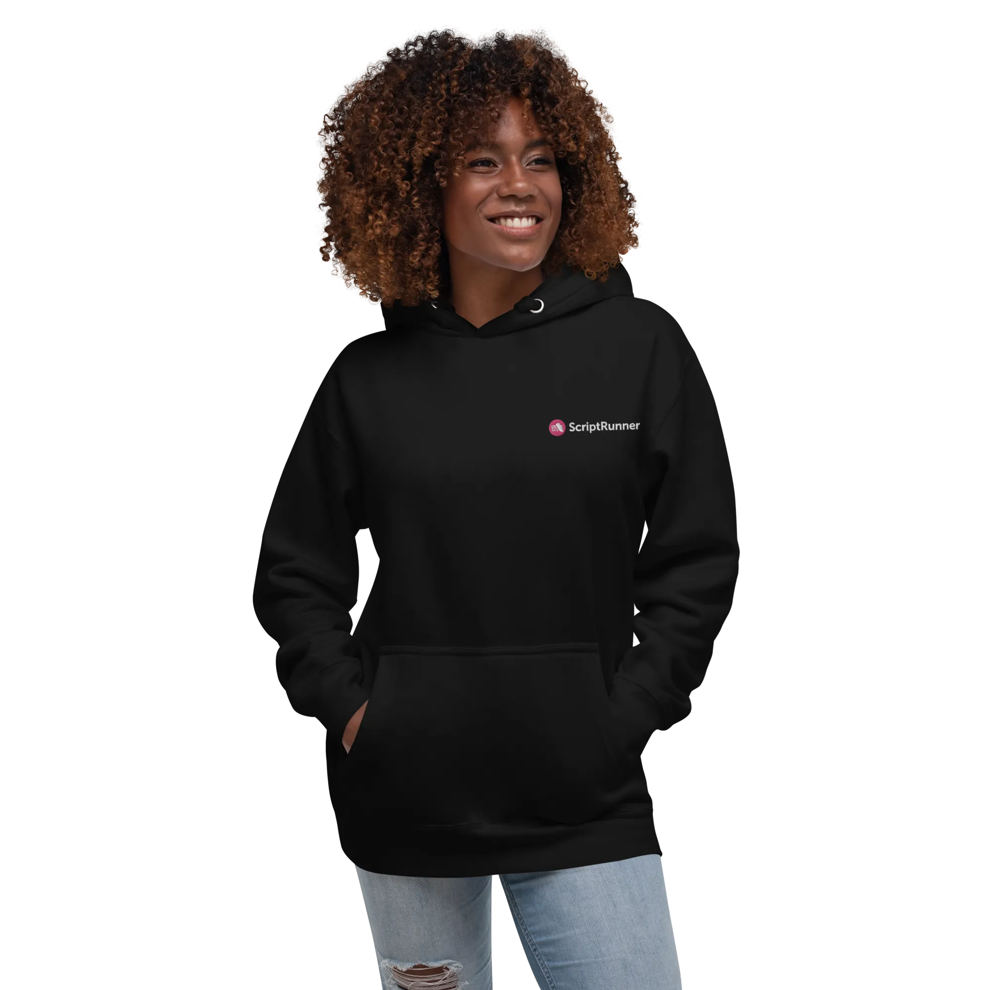 ScriptRunner - Embroidered Unisex Hoody