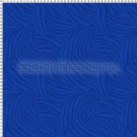 Spandex Equus Zebra Blue