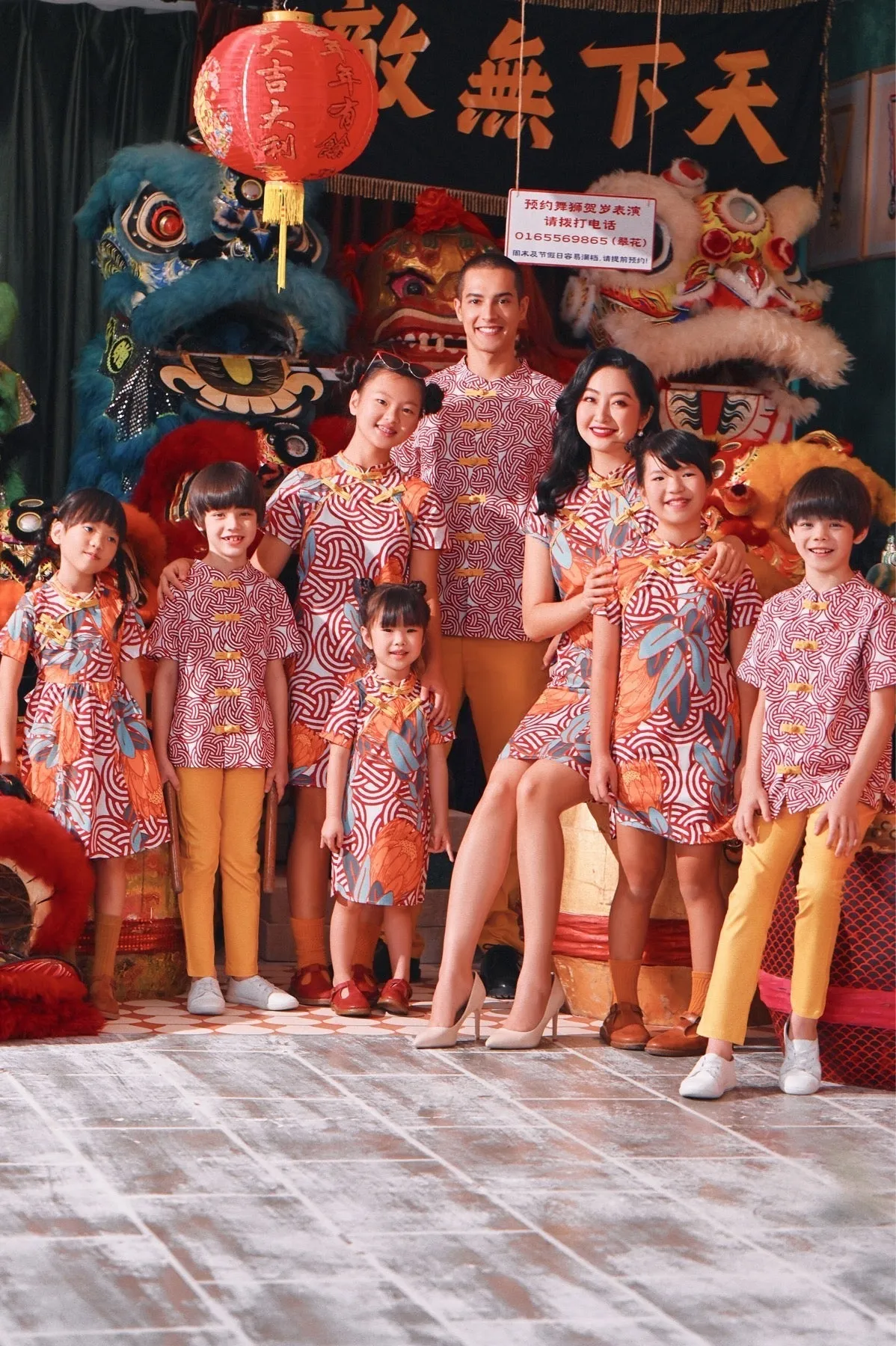 The Chinatown Cheongsam Dress - Bloom
