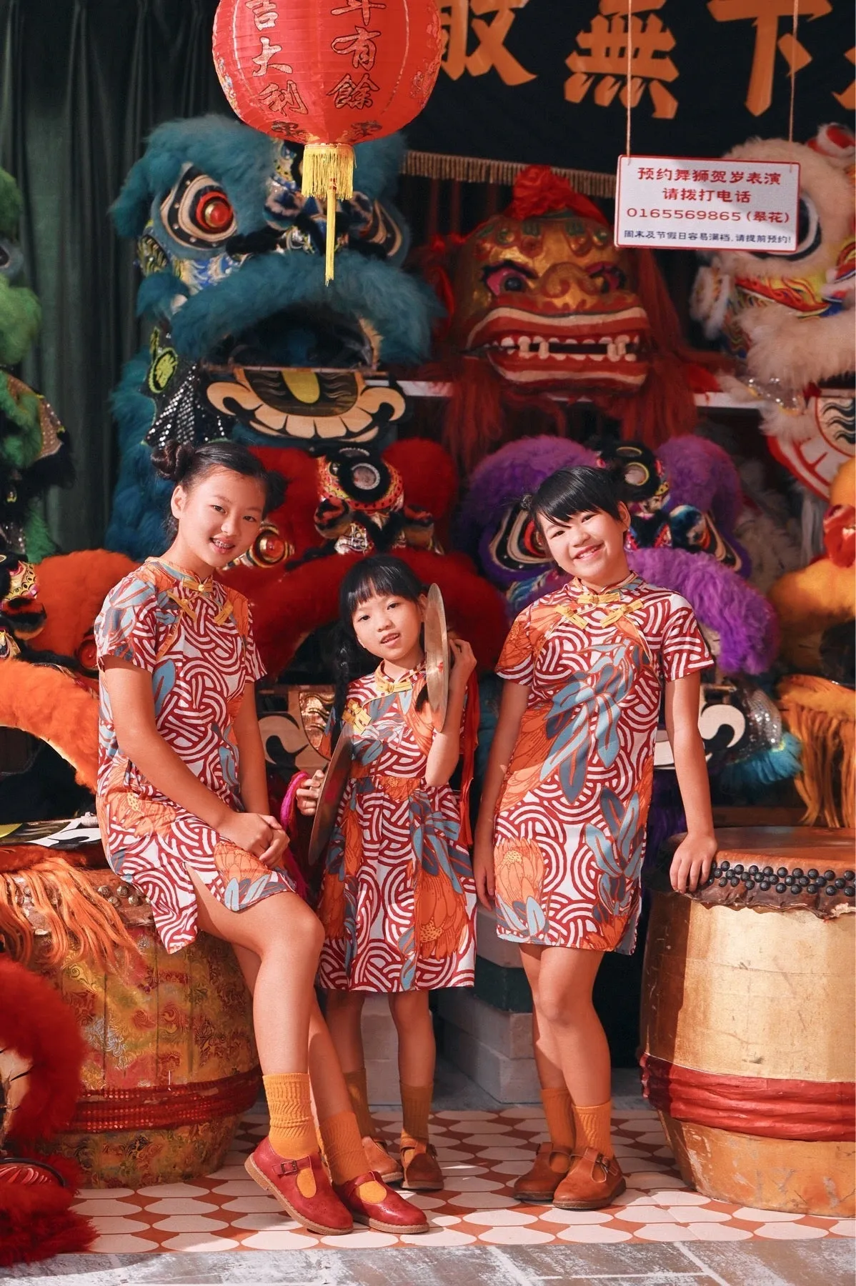 The Chinatown Cheongsam Dress - Bloom