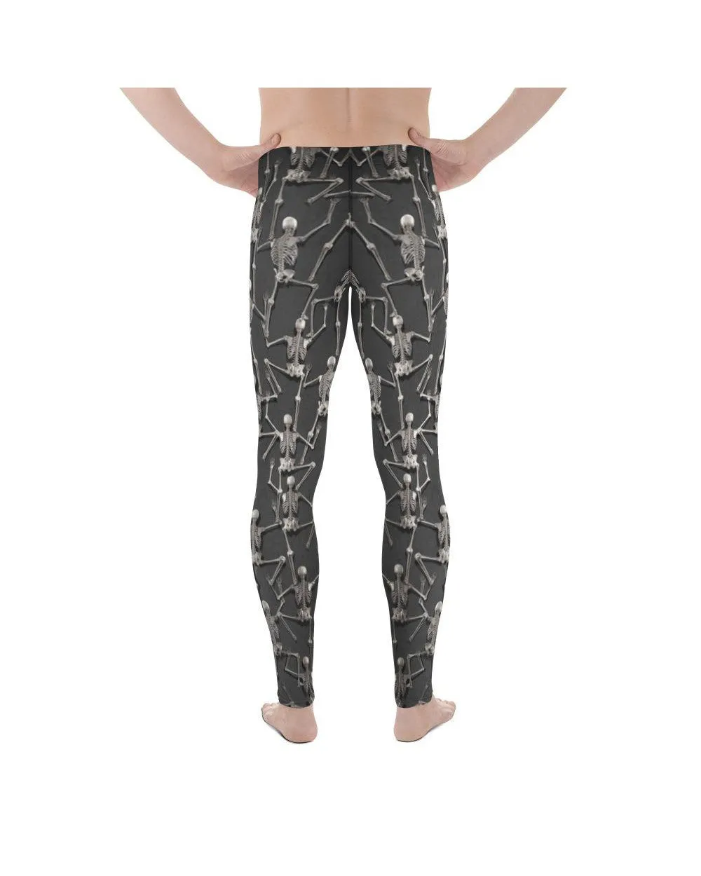 Tiny Skeletons Creeping Up Meggings