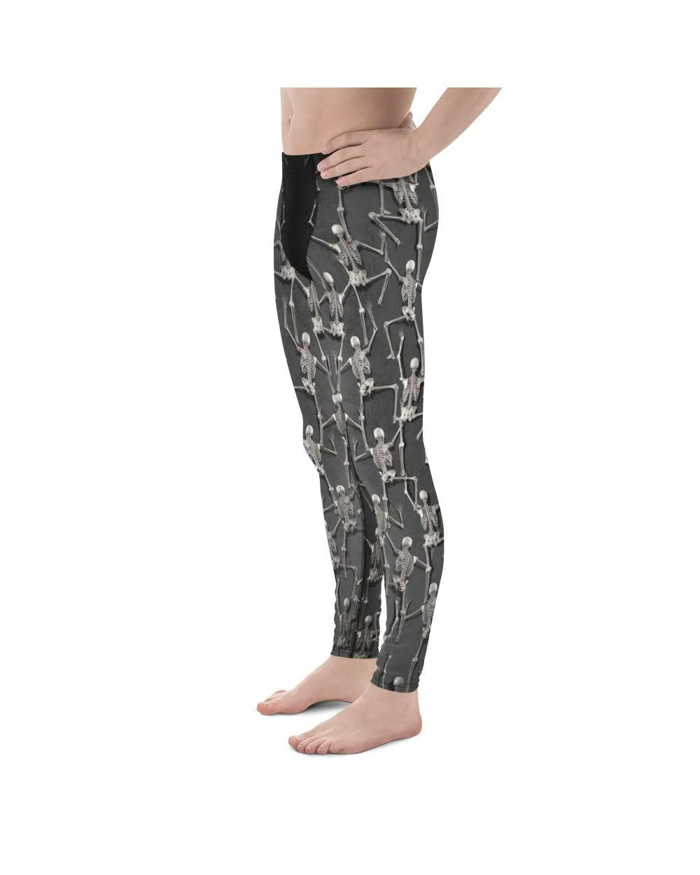 Tiny Skeletons Creeping Up Meggings