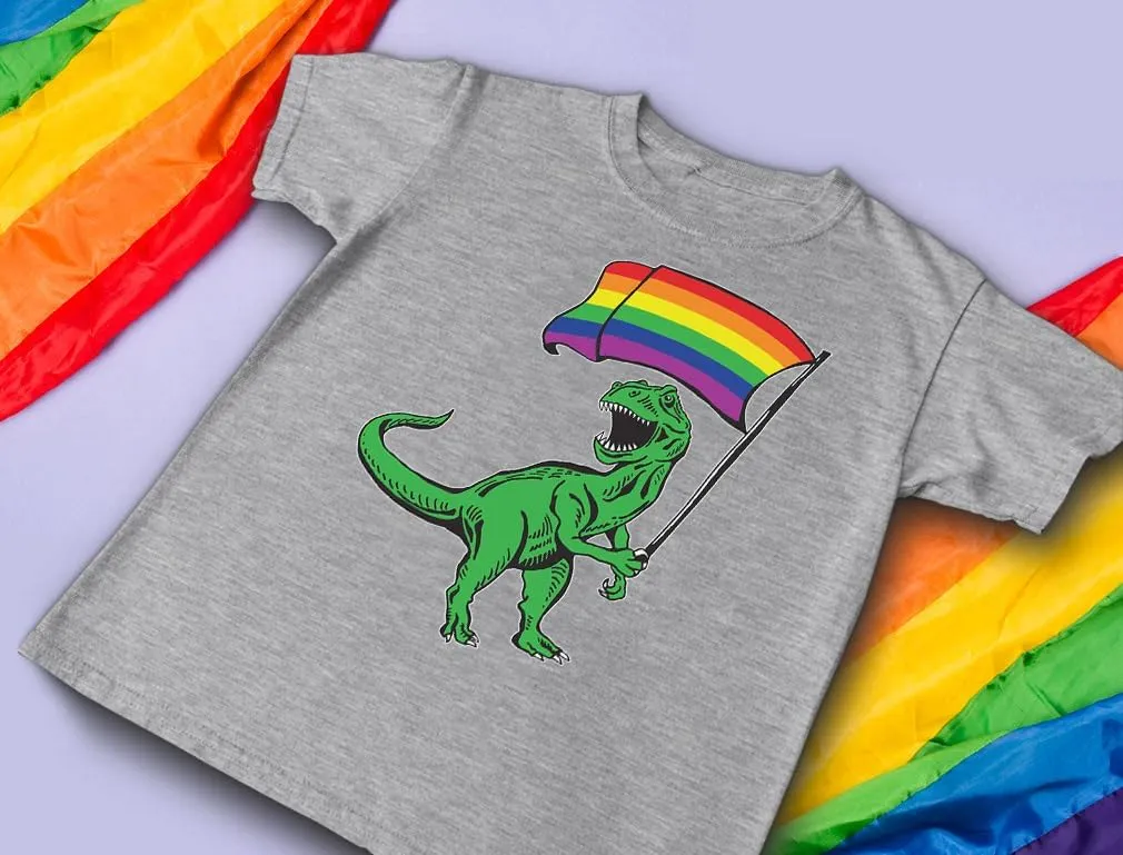 Tstars Love Pride Shirt for Men | LGBTQ Gifts - Gay Equality Rainbow Flag Mens Apparel