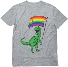 Tstars Love Pride Shirt for Men | LGBTQ Gifts - Gay Equality Rainbow Flag Mens Apparel
