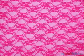 Very Soft Lingerie Stretch Lace | Giselle Floral Lace | Vintage Stretch Lace | 60" Wide | Multiple Colors | Lingerie Lace |