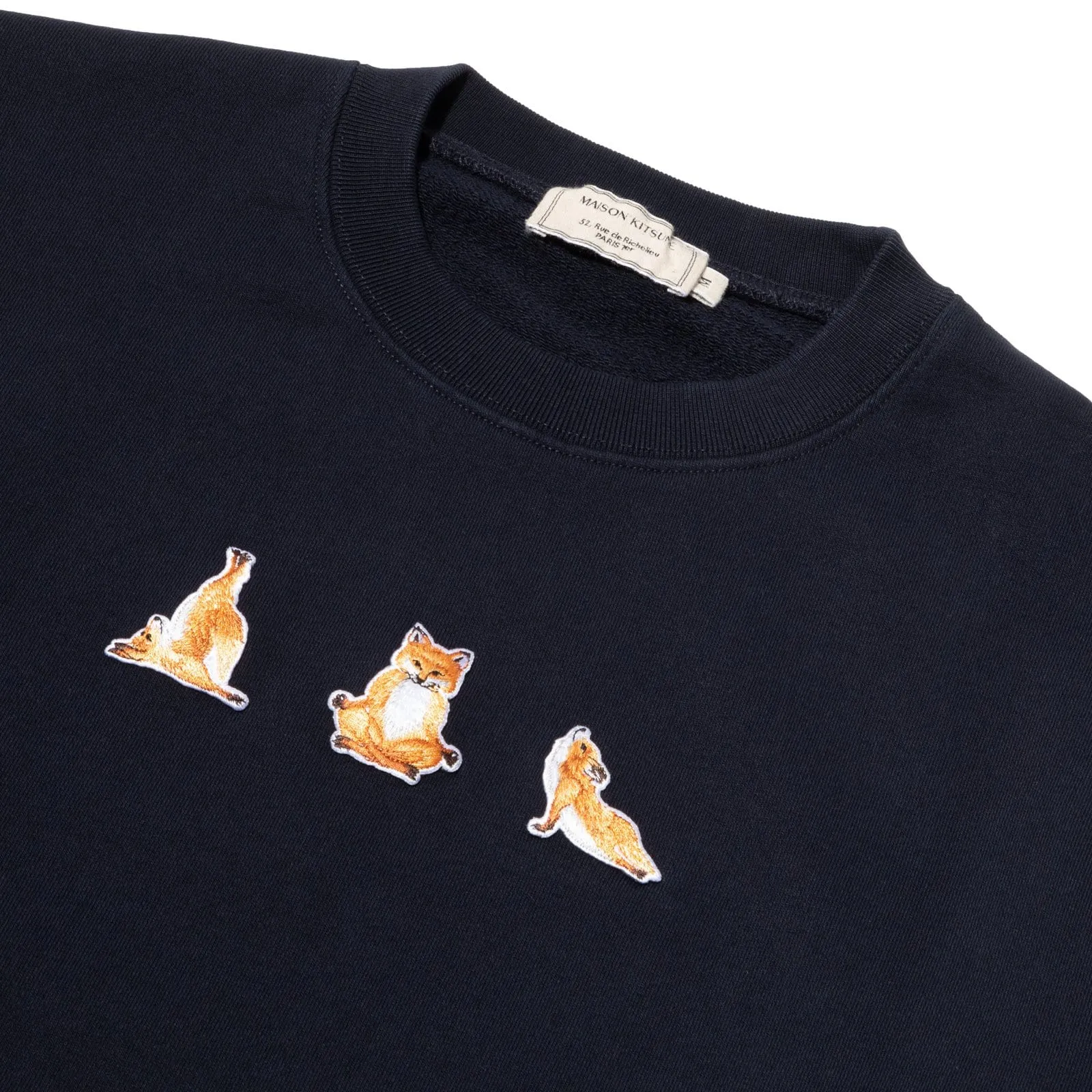 YOGA FOX PATCHES SWEATSHIRT